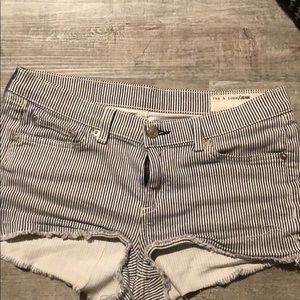 Rag & Bone Jean striped shorts